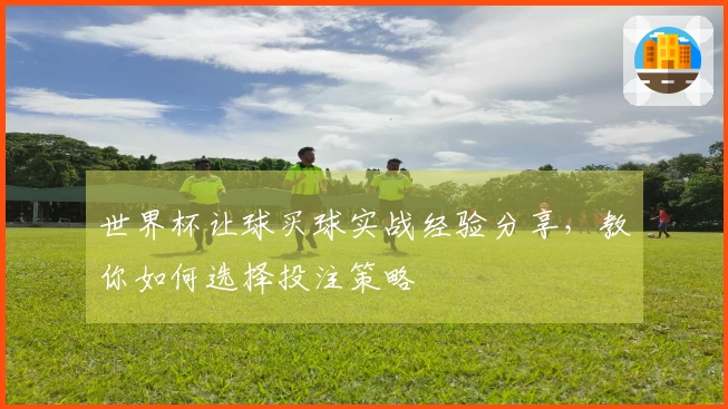 世界杯让球买球实战经验分享，教你如何选择投注策略